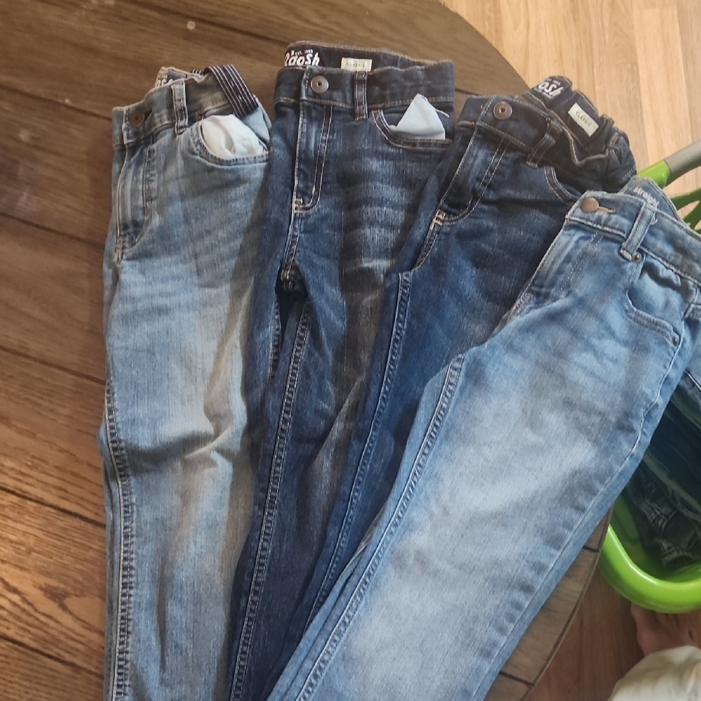 Boys Set of Four Blue Jeans